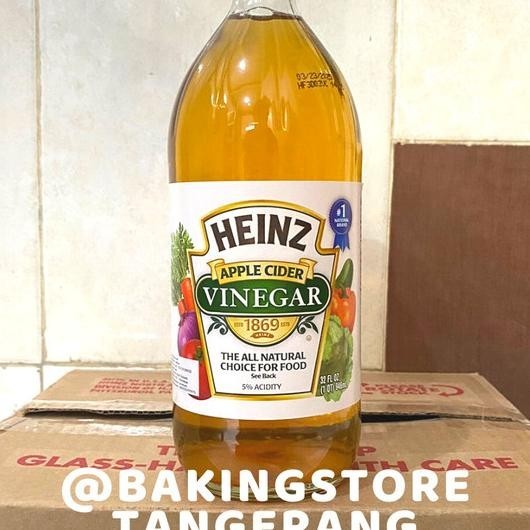 

Heinz Cider Vinegar - Cuka Apel Heinz 946 Ml