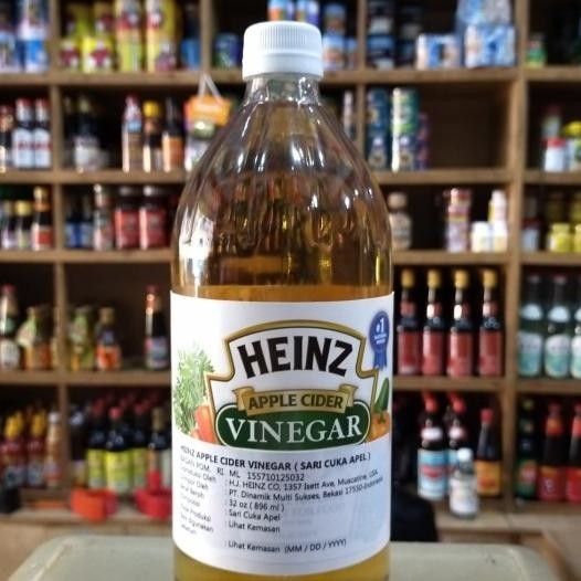 

Heinz Cider Vinegar/ Sari Cuka Apel 32Oz/ 896Ml