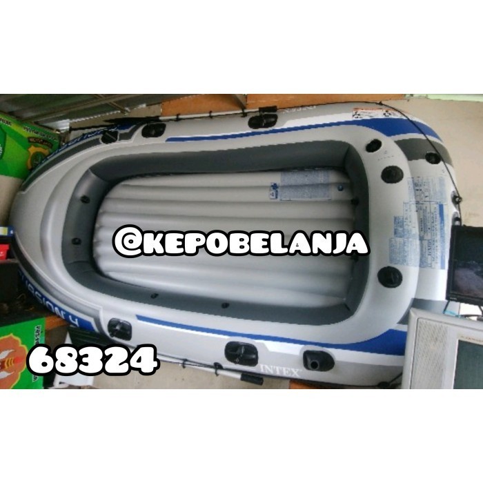 TERMURAH PERAHU KARET INTEX EXCURSION 4 (KAP 4ORANG) BOAT INTEX 68324