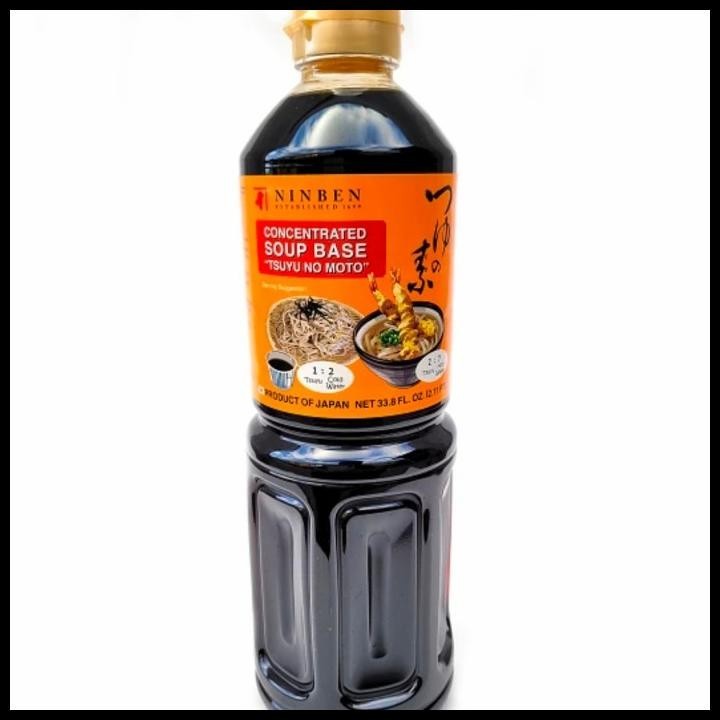 

Ninben Tsuyu No Moto Concentrated Soup Base Impor Jepang Enak 1 L