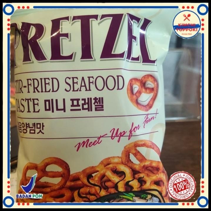 

Samjin Pretzel Stir-Fried Seafood Taste 85Gram