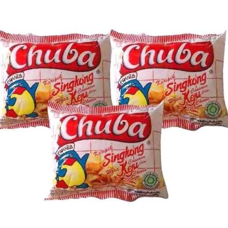 

CHUBA KERIPIK SINGKONG 12gr CASSAVA KEJU BALADO CEMILAN ANAK MAKANAN RINGAN GROSIR MURAH