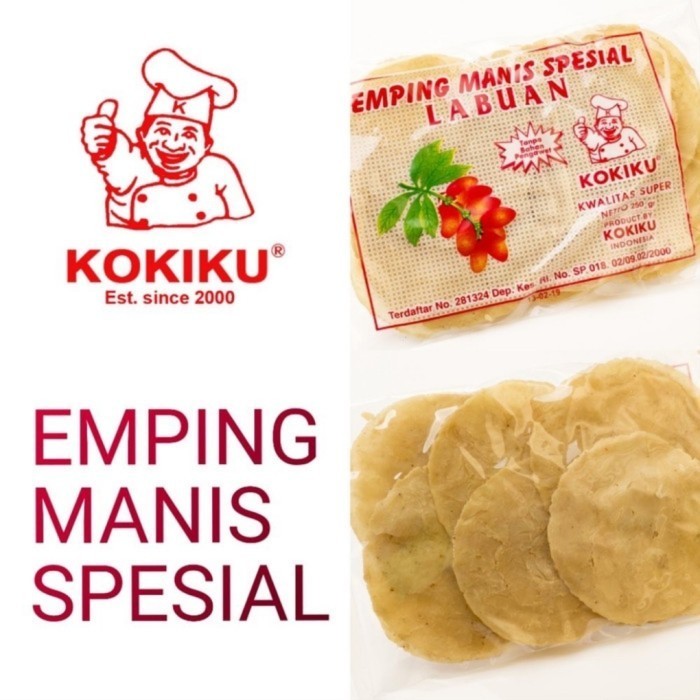 

FREE ONGKIR emping manis kokiku labuan emping besar manis