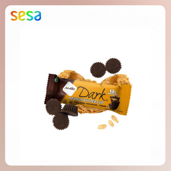 

TERBATAS NUGO Dark Peanut Butter Cup 50gr - Snack Bar Cemilan