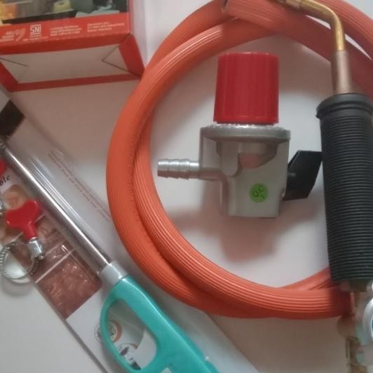 Kepala Heating Torch Kepala Blow Torch Flame Gun Gas Lpg Komplit