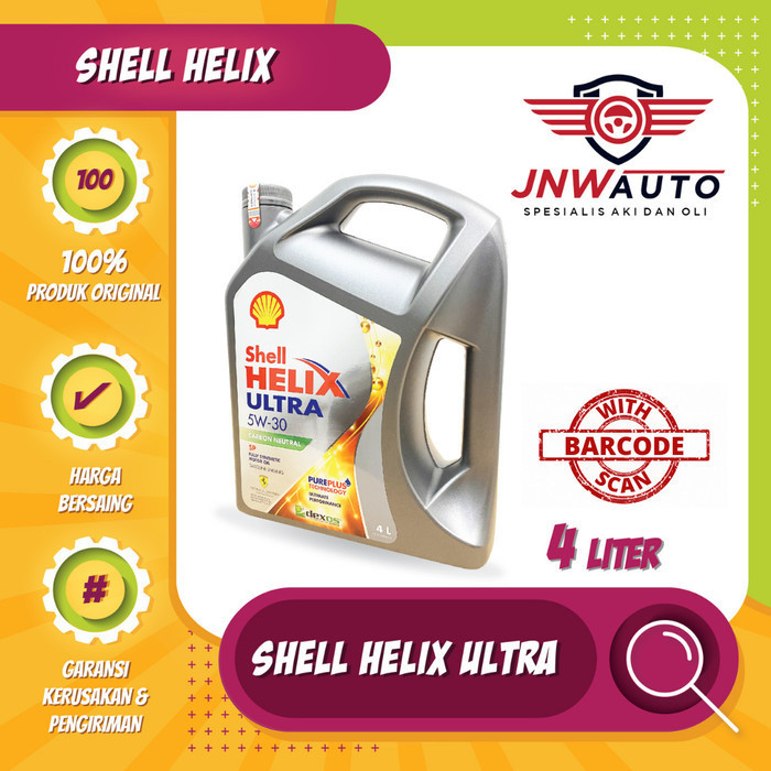 Ready Shell Helix Ultra 5W-30 - 4 LITER