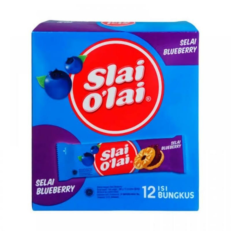 

Slai O'lai Bluberry 32 gr x 10 Bks Per Box