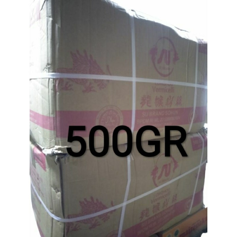 

Soun Sohun Naga Su Brand 500Gr x 50Pcs Pengiriman Expedisi