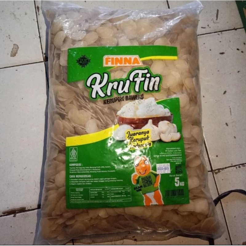 

Finna Krufin Krupuk Bawang 5kg