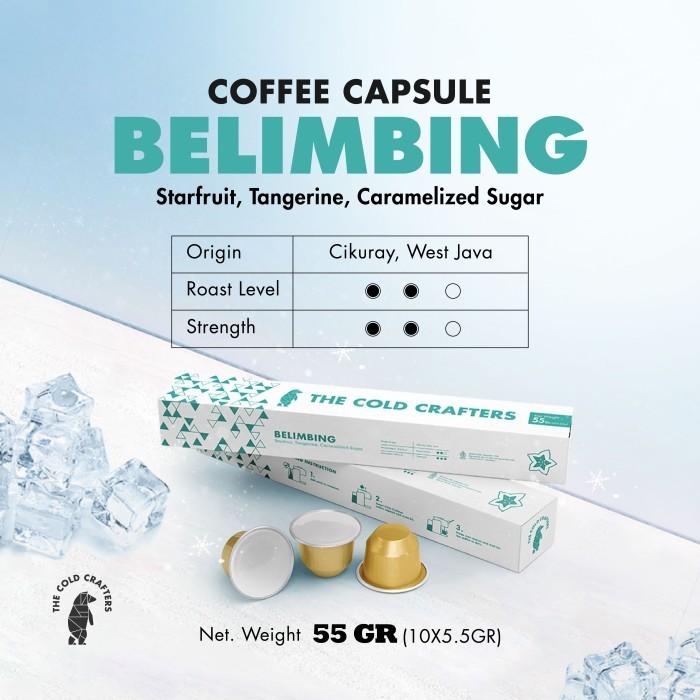 

Iced Coffee Capsule / Kapsul Kopi - Belimbing Nespresso Compatible