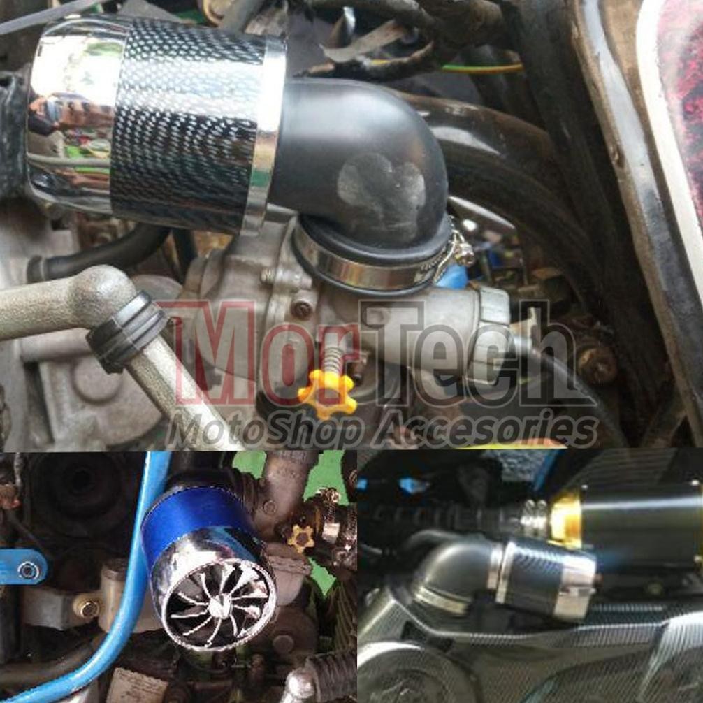 Murah Filter Karbu Kipas Saringan Filter Udara Variasi Turbin Jamur Model Harley For Mio Vario Vixio