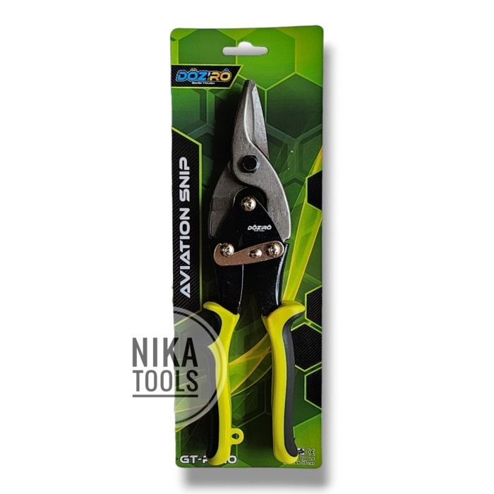 Gunting Baja Ringan Plat Seng 10" Doziro Holo Hollow Aviation Snip Star