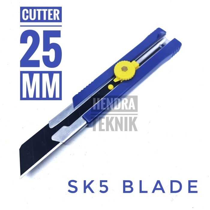 

Pisau Silet Cutter Tebal Kater 25Mm Silet Kater Besar Alat Potong Dus Star