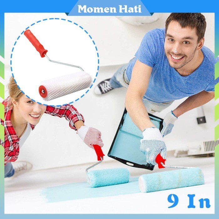 9In Spike Roller Epoxy Kuas Rol Anti Berbusa Untuk Cat Lantai