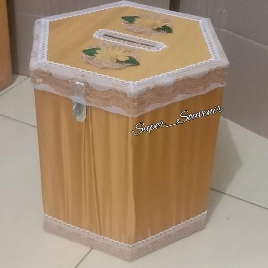 

Ready (Siap Kirim) Kotak Angpo/Segienam/Tempat Amplop Undangan