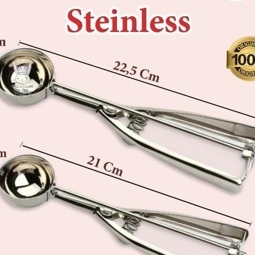 Ice Cream Scoop Inox Diameter 4,5 & 5,8 Cm