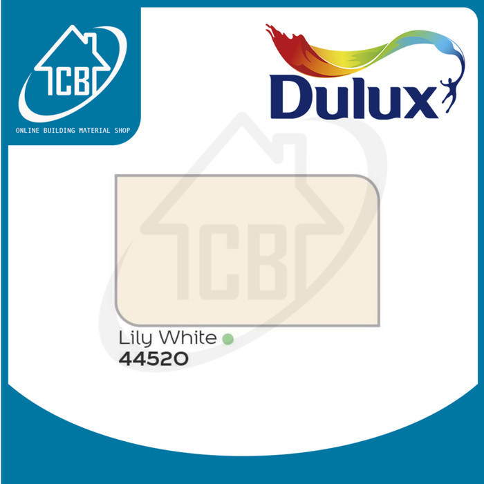 Hemat Cat Tembok Dulux Lily White 44520 - 20Ltr