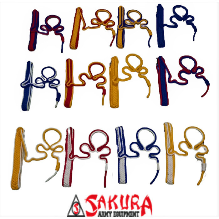 Talikur Komando 2 Warna Tali Kur Taruna TNI POLRI Pramuka GROSIR