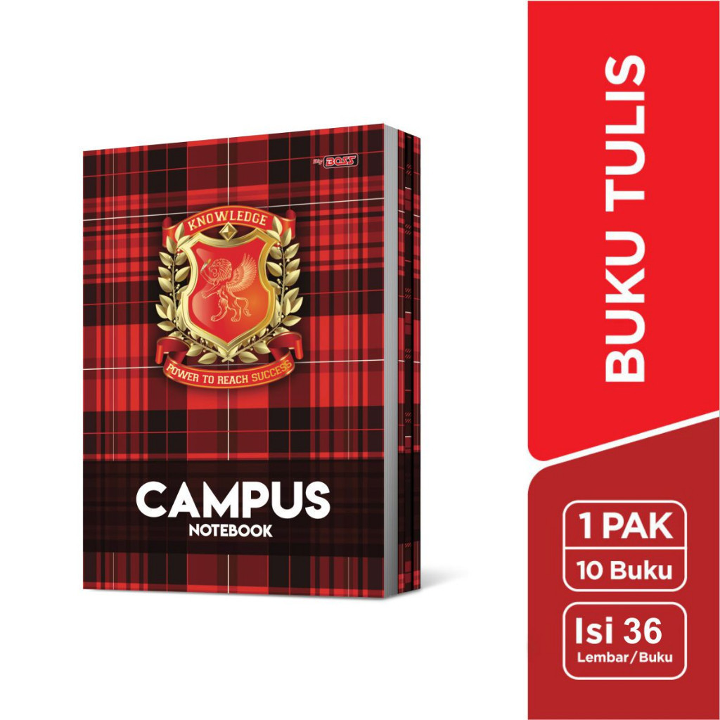 

[The Stationery Shack] Buku tulis Big Boss 36 Campus