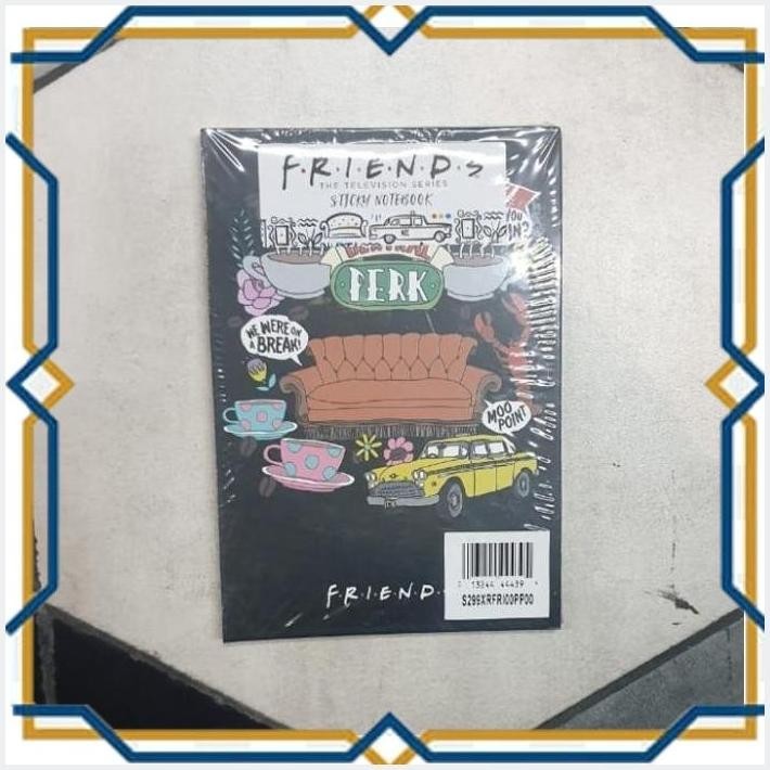 [CPS] FRIENDS THE TELEVISION SERIES STICKY NOTEBOOK