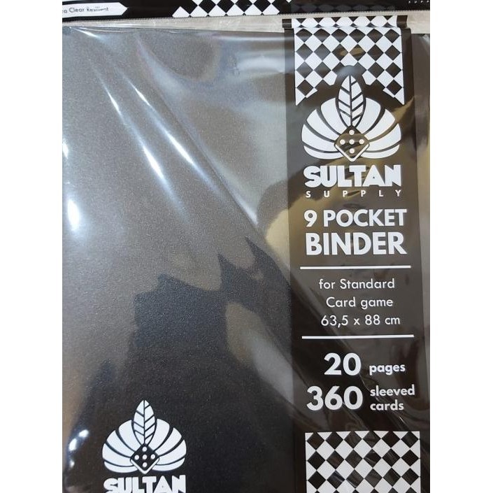 

Sultan Supply Card Album 9 Poet Binder Bla