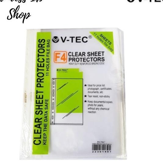 

Isi Binder Plastik Sheet Protector V-Tec