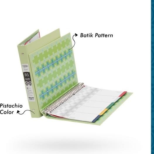 

Bantex Multiring Binder Batik Series B5 #1336