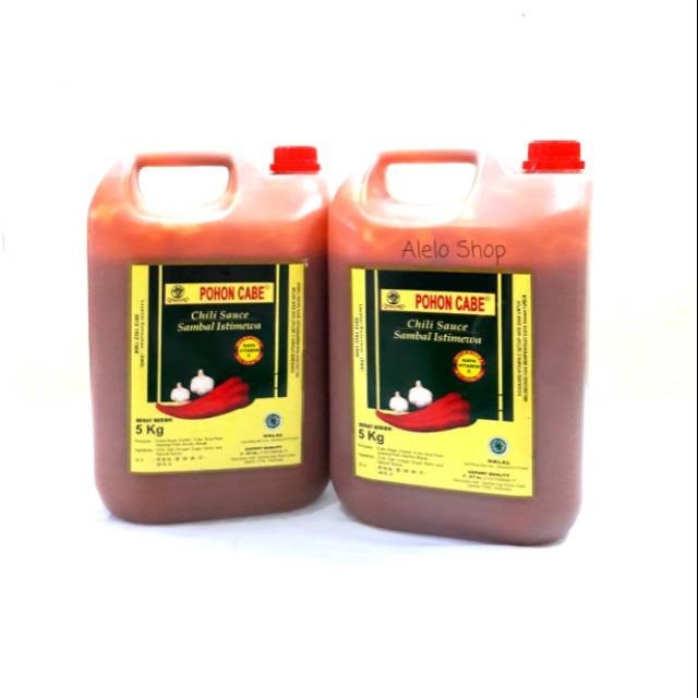 

Sambal saos Pohon Cabe saus 5 kg