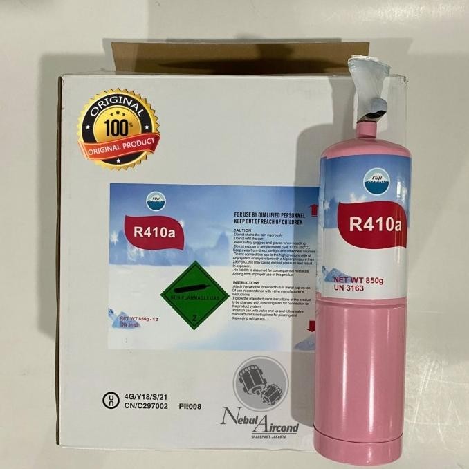 Freon AC R410a Freon AC Kaleng 850g