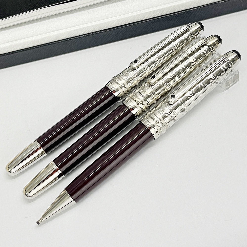 

Montblanc * 145 Fountain Pen Brown [Little Spade] Ballpoint Khas