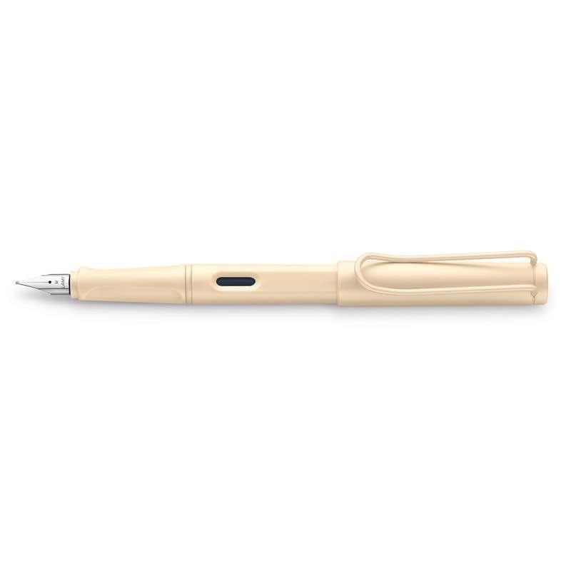 

LAMY Lamy Fountain Pen M Medium Safari Cream L20CR-M Ambidextrous, Edisi Terbatas, Impor Asli