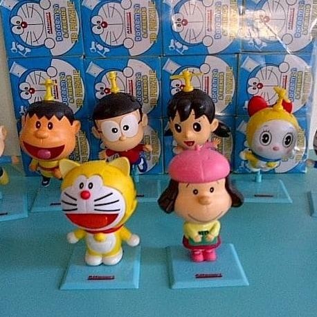 figure puzzle 3D Doraemon & Friends satuan H56M