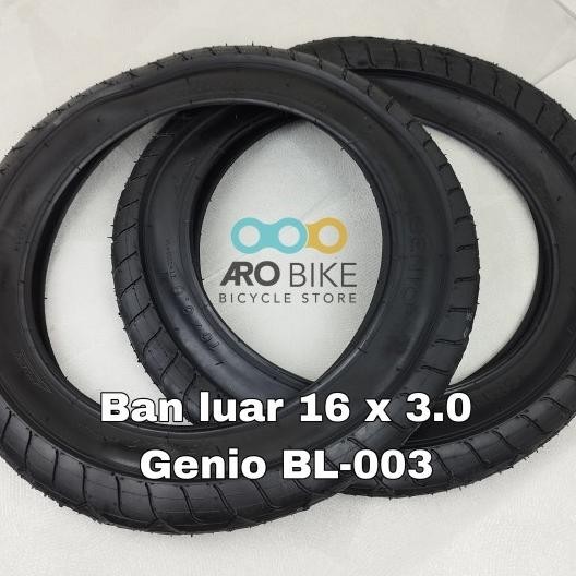 Ban Luar Sepeda 16 X 3.0 Genio Bl-003  16X3.0 Ban Bmx Fat Jumbo
