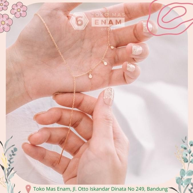 TERBARU KALUNG EMAS ELENORA ORIOLE 16K - NECKLACE TOKO MAS ENAM 