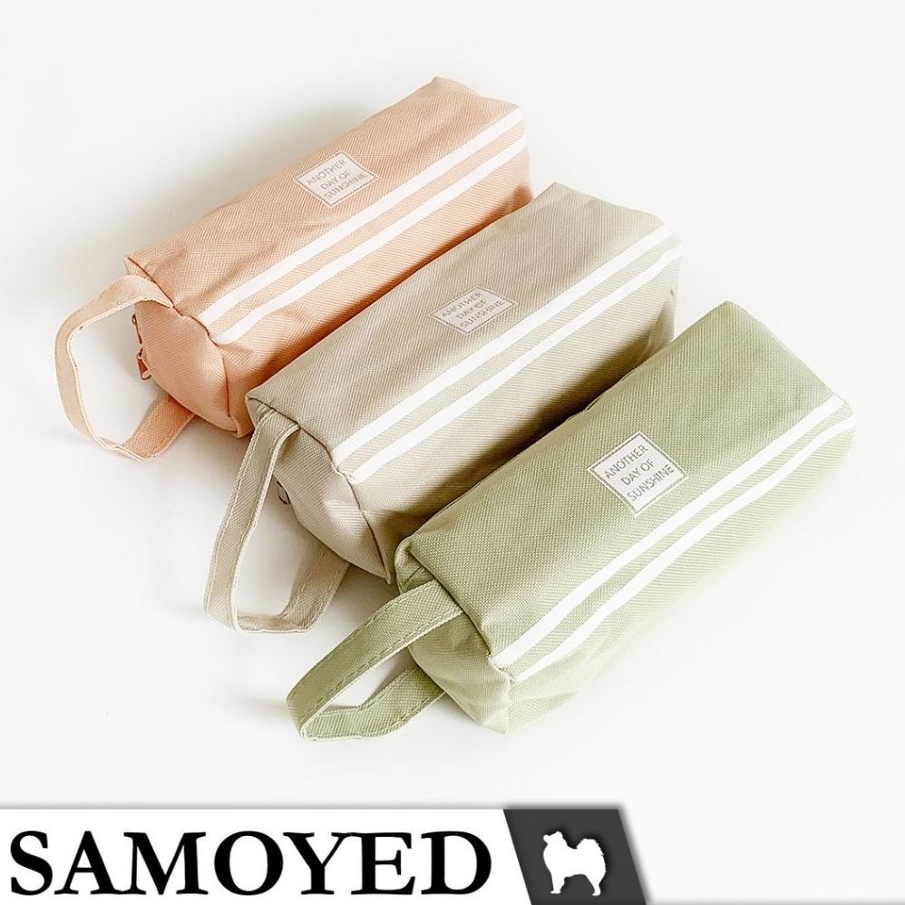 

Hot Tempat / Kotak Pensil / Alat Tulis / Kosmetik / Dompet Kain Kanvas / Stationery / Pencil / Pen / Cosmetic / Travel Case / Box / Pouch Canvas Samoyed Pcmi-01 Garansi