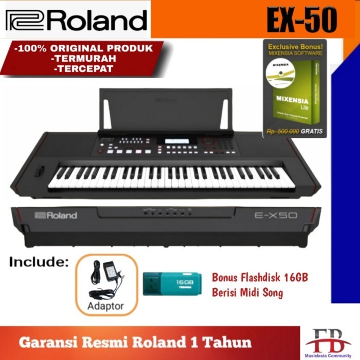 Roland Ex50 Arranger Keyboard Ex 50 Ex-50 E X50 . Ex50 Original