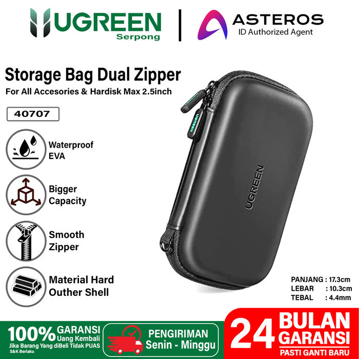

Ugreen Pouch Storage Bag Organizer Tas Mini Handbag Tempat Accesories