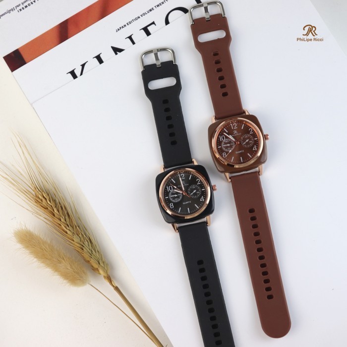 

Philipe Ricci Jam Tangan Wanita Analog Original Dial Kotak 8908