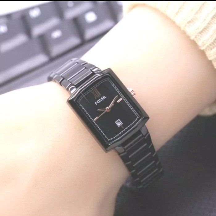 

Jam Tangan Wanita Analog Fossil 1902 Rantai Kotak Fashion Wanita