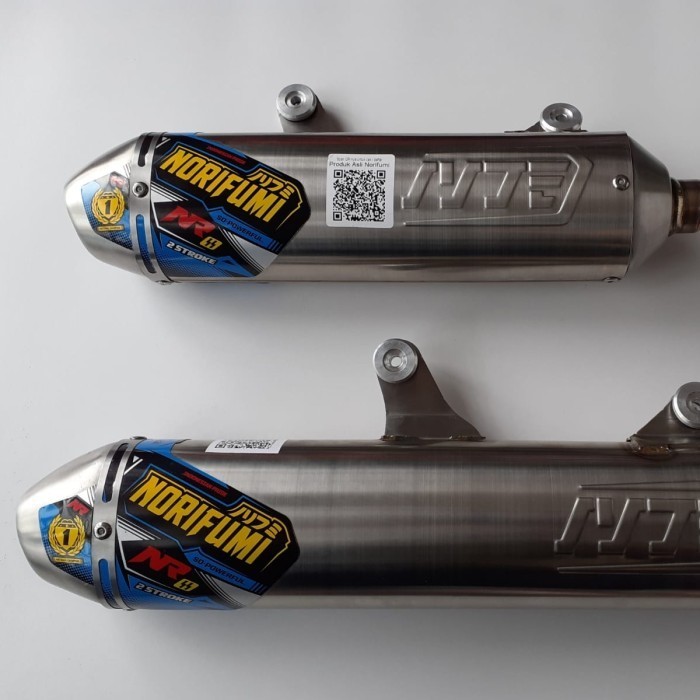 Ready Silencer Knalpot YZ 125 Norifumi NR 2 tak YZ125