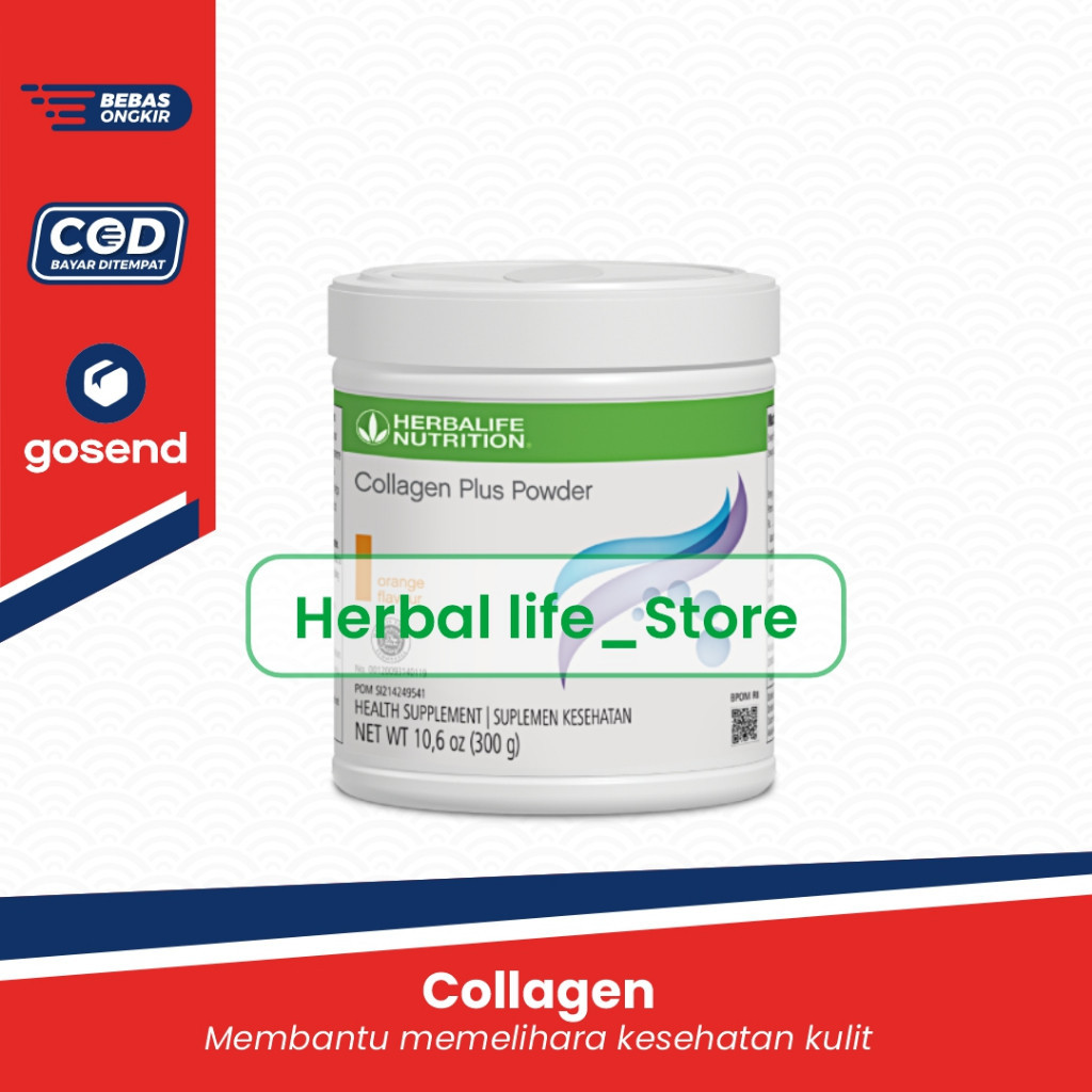 Original Herbalife Collagen Plus Powder-Herballife Collagen