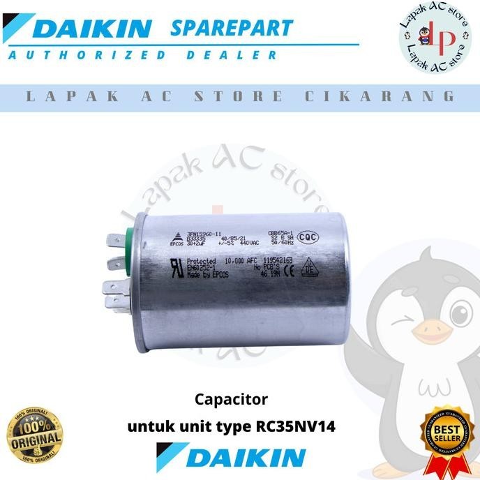 Siap Kirim | Capacitor Ac Daikin Thailand 1,5 Pk Rc35Nv14