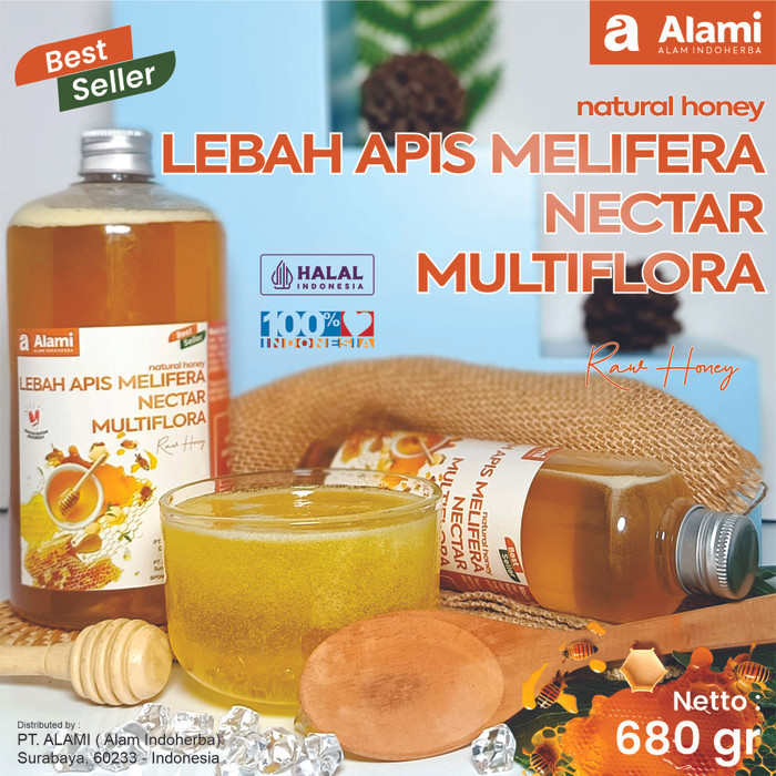 

ALAMI MADU MURNI LEBAH APIS MELIFERA 700GR MADU ASLI MURNI ASLI