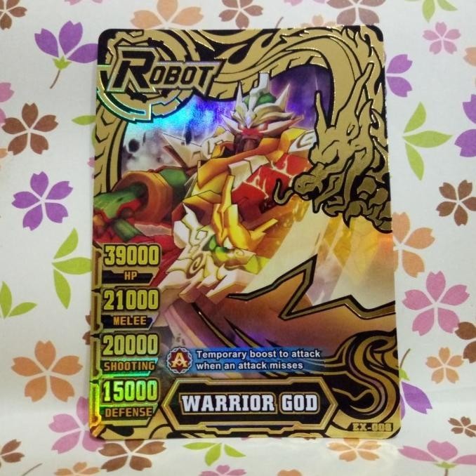 HERO OF ROBOTS GALAXY EPOCH 1 LEGEND EVENT WARRIOR GOD PREMIUM