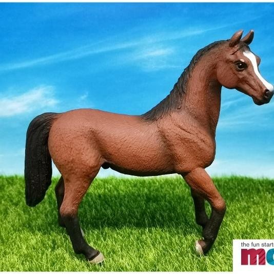 Arabian Stallion Chestnut Animal Figure / Niatur Kuda Arab By Mojo