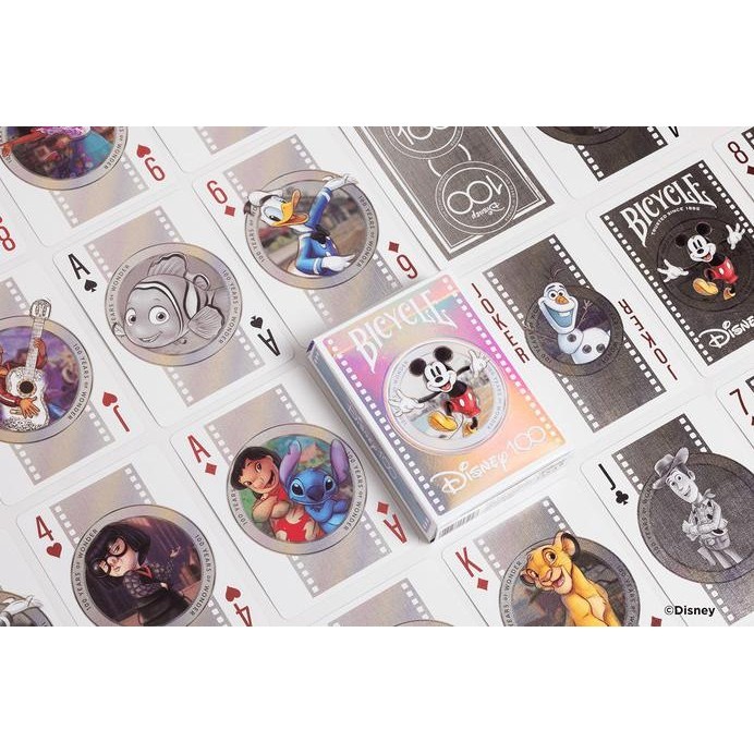 KARTU CARD BICYCLE DISNEY100 DISNEY 100 LIMITED COLLECTORS EDITION PREMIUM