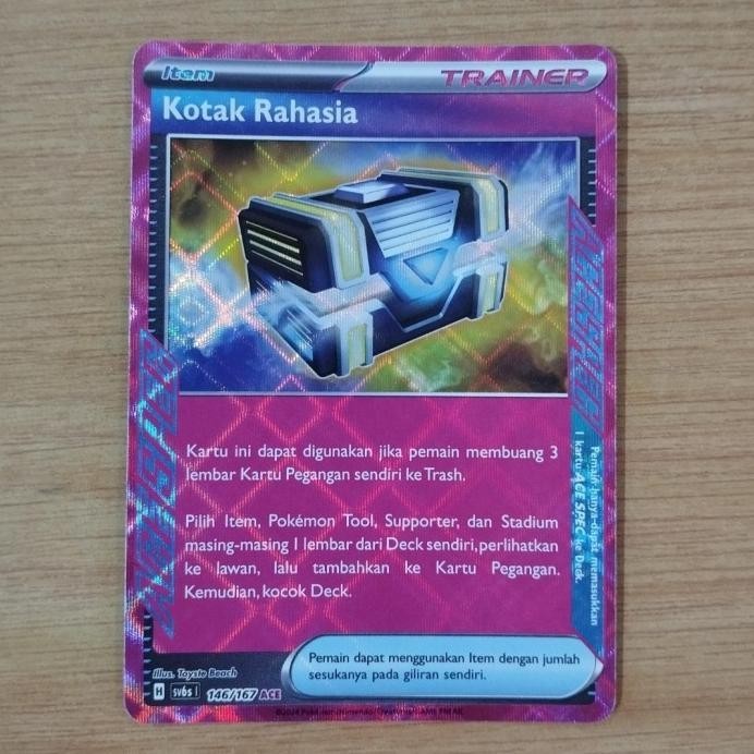 KOTAK RAHASIA ACE SV6S TCG POKEMON PREMIUM