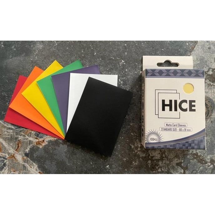 HICE MATTE CARD SLEEVES 66X91 MM MTG POKEMON OP TCG SLEEVES PLAYING CARD SLEEVES BEST SELLER