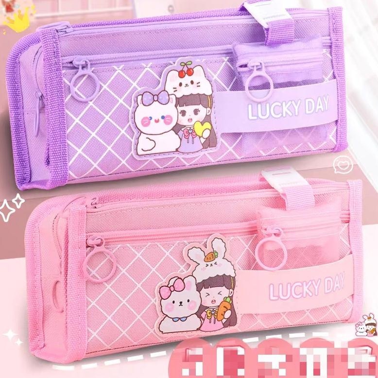 

fx-45 OPIOBAGS KOTAK PENCIL ANAK / KOTAK PENSIL / PANSILCASE / TEMPAT PERALATAN ANAK / DCW 80 Original