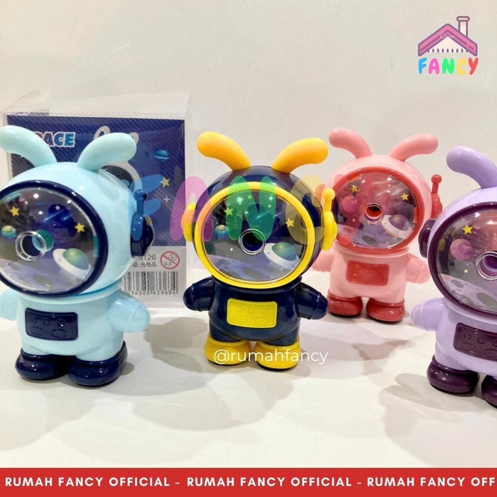

fgh-56 Serutan Rautan Meja Putar Fancy Karakter Anak Lucu Aneka Bentuk ASTRONOUT 18126 Rabbit Astronout Kelinci Astronot Unik Lucu Murah Sale